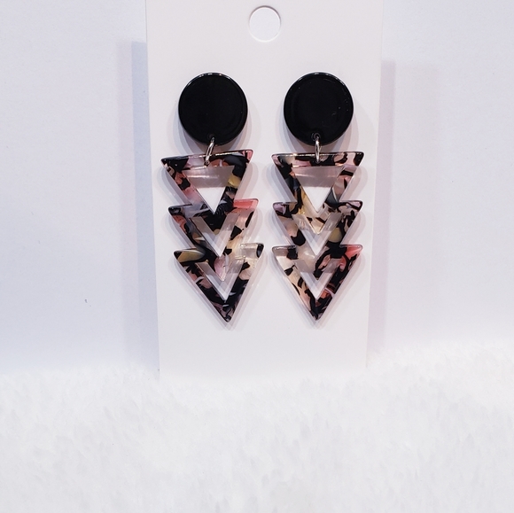Acrylic Earrings - Picture 3 of 4